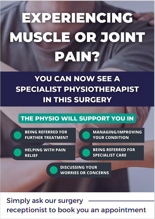 Physiotherapy at Stanton Surgery
